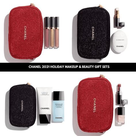 holiday makeup gift sets|chanel holiday gift set 2024.